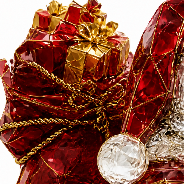 Frostcrack – 3D Cracked-Glass Christmas Window Cling