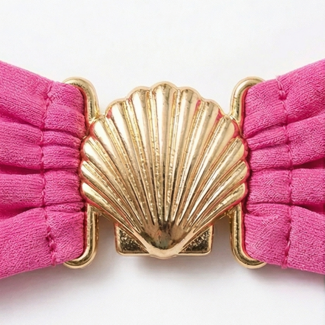 Solara™ – Gradient Leopard High Waist Bikini Set