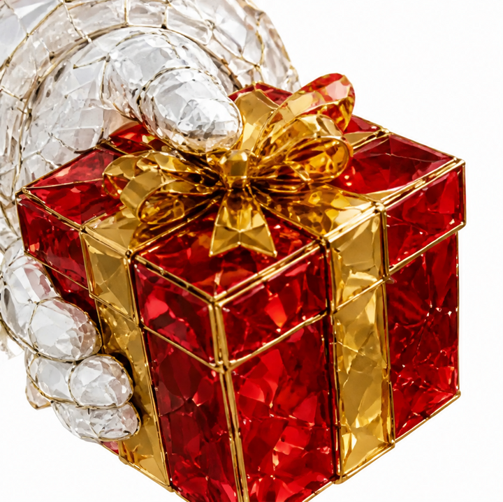 Frostcrack – 3D Cracked-Glass Christmas Window Cling