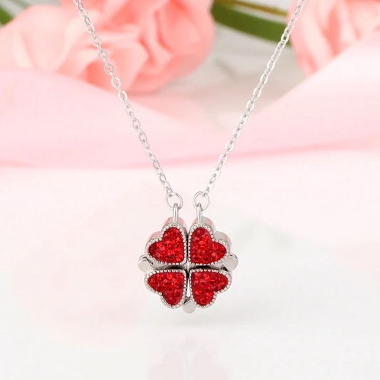 Cloverelle™ – Sparkling Clover Pendant Necklace (1+1 Free)