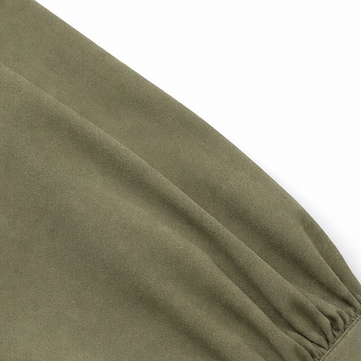 Linalle – Button-Front Linen-Look Maxi Dress