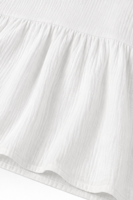Wearbella – Gathered-Waist Babydoll Blouse