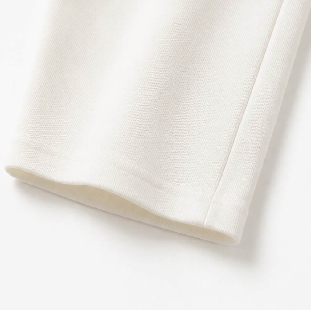 Wearbella – Pleated Wide-Leg Loungewear Set