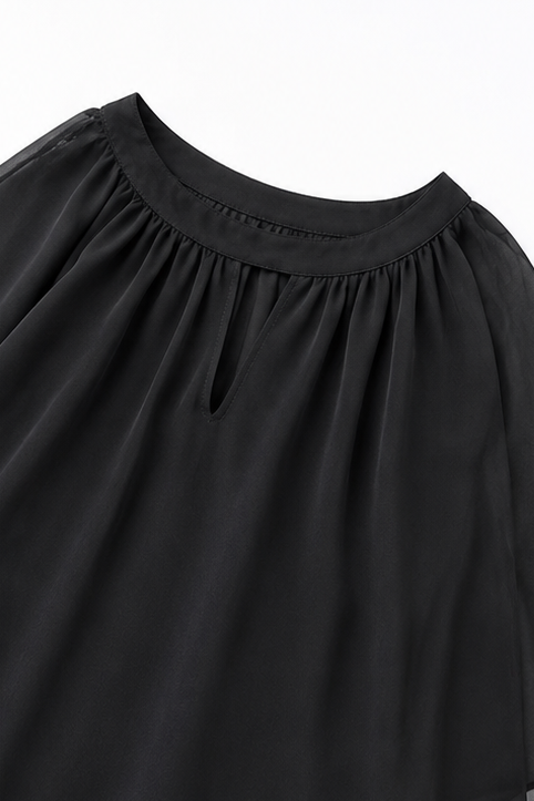 Draperie – Asymmetric Drape Overlay Wide-Leg Pant Set