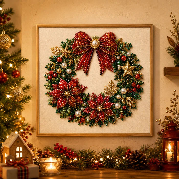 Pearl Noel – Pearl Bead Christmas Diamond Painting Kit