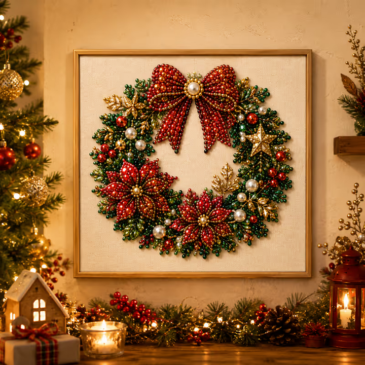 Pearl & Pine – Raised Pearl Bead Christmas Craft Kit