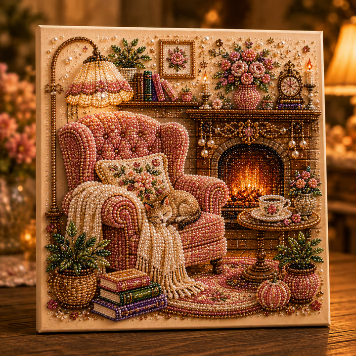CozyGlow – Sewing Room Diamond Painting Kit