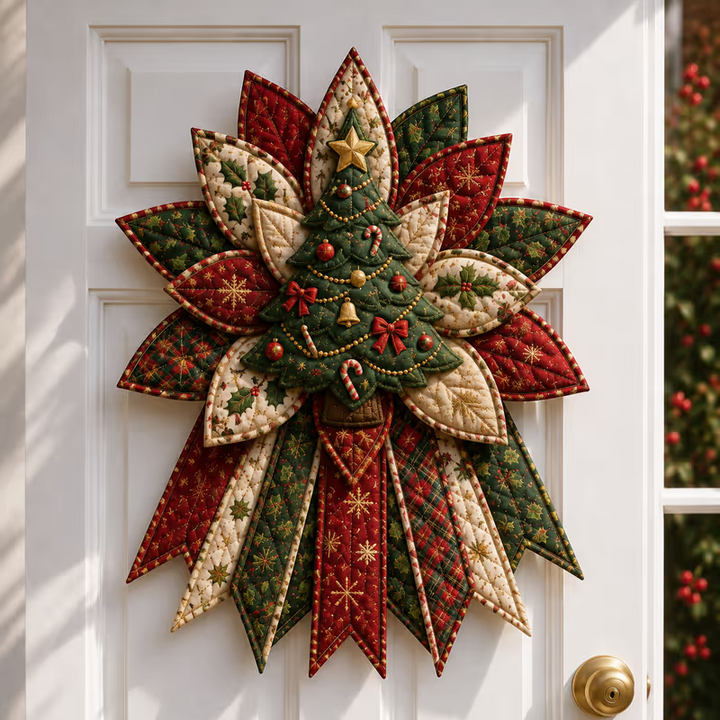 Holly & Stitch – Quilted Christmas Door Hanger Sewing Kit