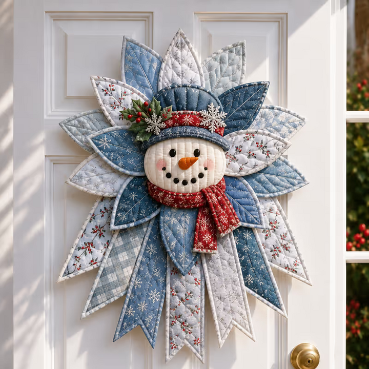 Holly & Stitch – Quilted Christmas Door Hanger Sewing Kit