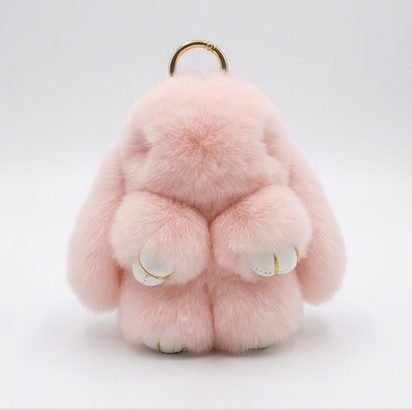Luluri - Fluffy Bunny Bag Charm