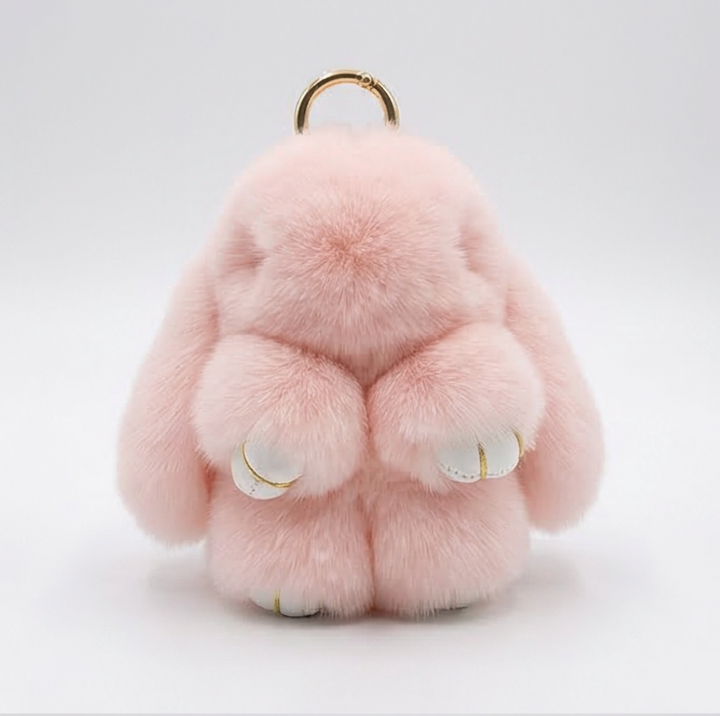 Luluri - Fluffy Bunny Bag Charm