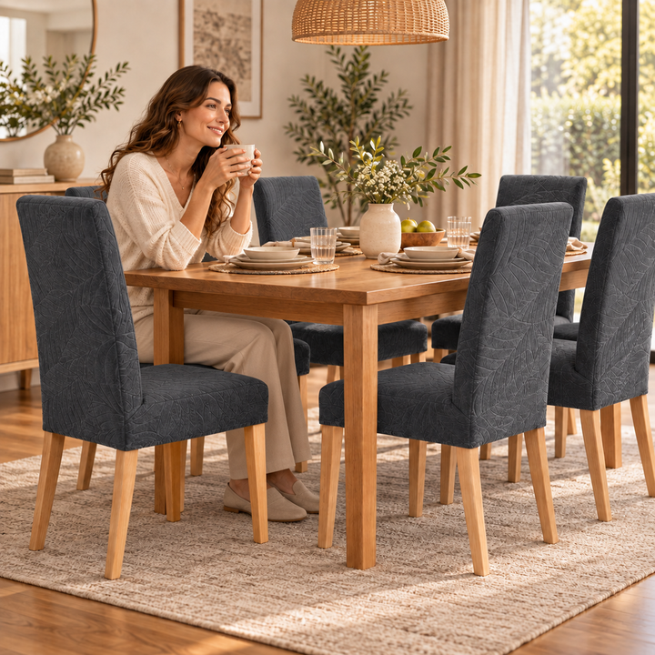 Velvella – Stretch Velvet Dining Chair Covers