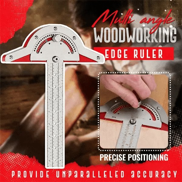 Precision Woodworking Edge Ruler (50% Off)