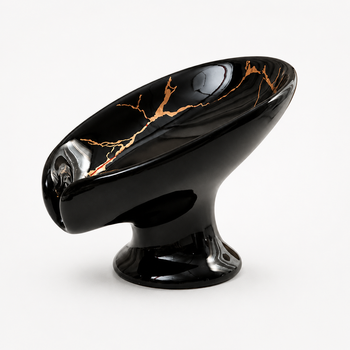 Leaflet – Self-Draining Ceramic Leaf Soap Dish