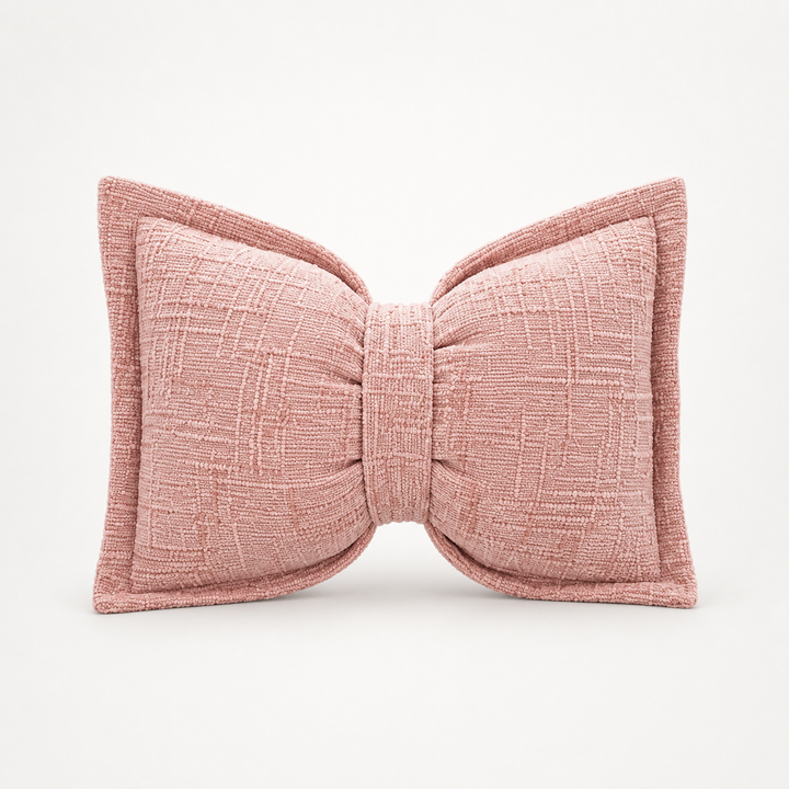 Bowsette – Bow-Shaped Throw Pillow
