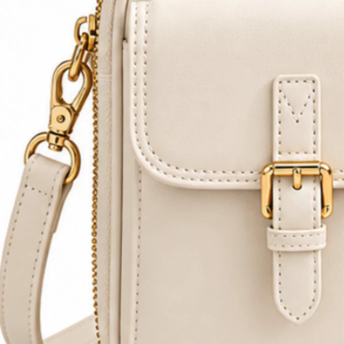 Liora – Multiple-Pocket Adjustable Strap Crossbody Bag