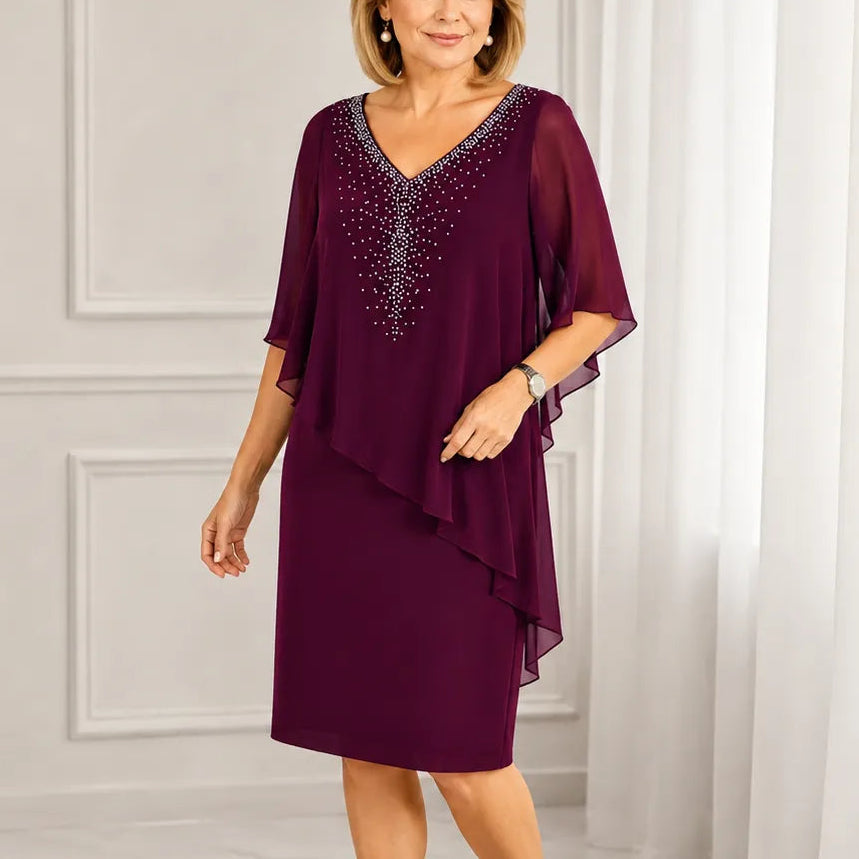 Wearbella – Cape Dress That Skips The Shawl Fuss
