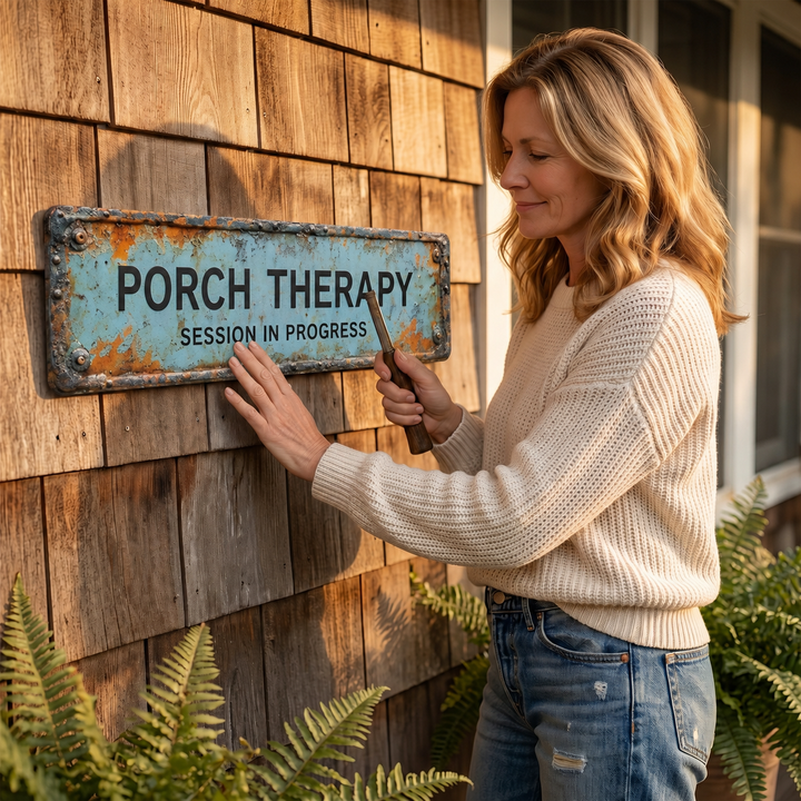 Porchly – Vintage Farmhouse Porch Therapy Plaque