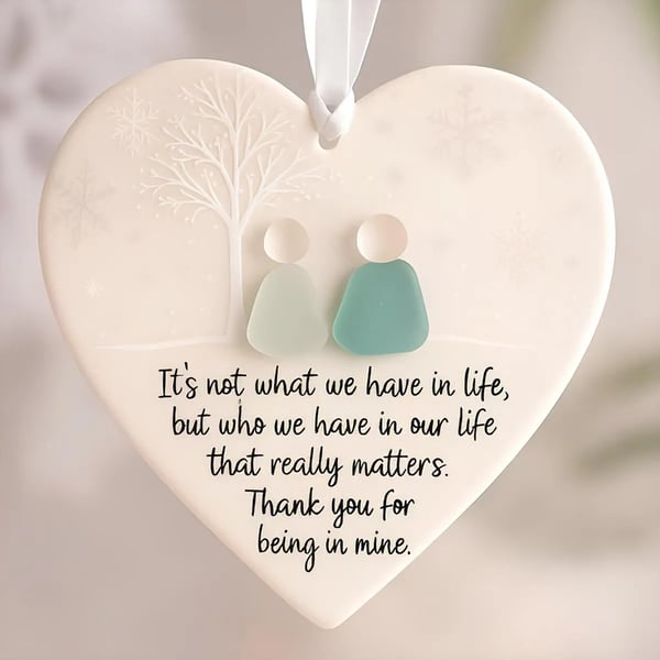 Mareya™ – Handcrafted Sea Glass Friendship Decor  (1+1 Free)