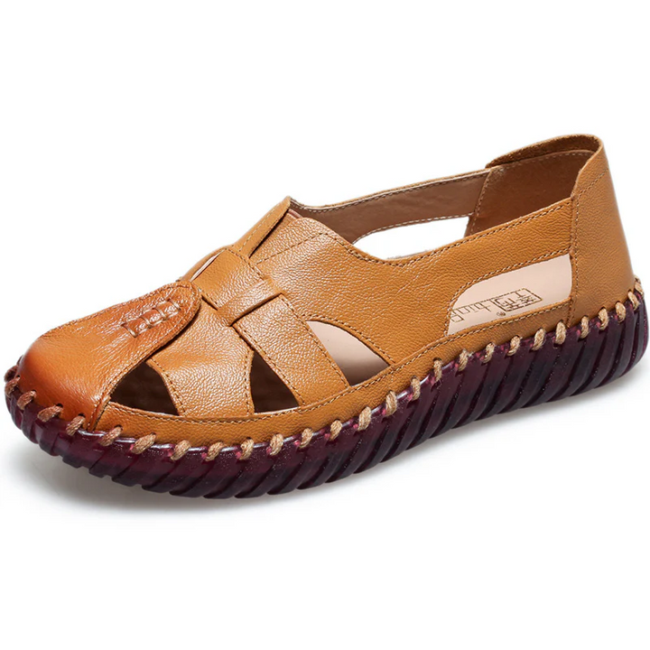 Solara – Women's Hand Stitched Leather Comfort Sandals