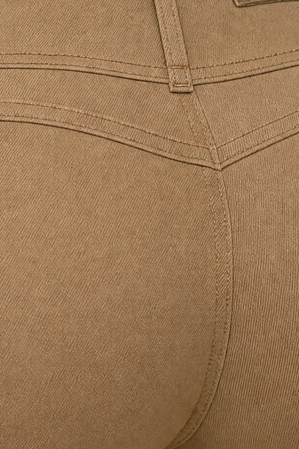 Waistlyn – Multi-Button High-Waisted Skinny Jeans