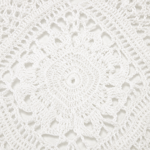 Sandbridge – Crochet Cutout Flared Sleeve Cover-Up