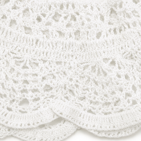 Sandbridge – Crochet Cutout Flared Sleeve Cover-Up