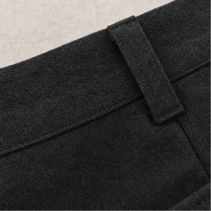 Wearbella – High-Waisted Buttoned Wide-Leg Trousers