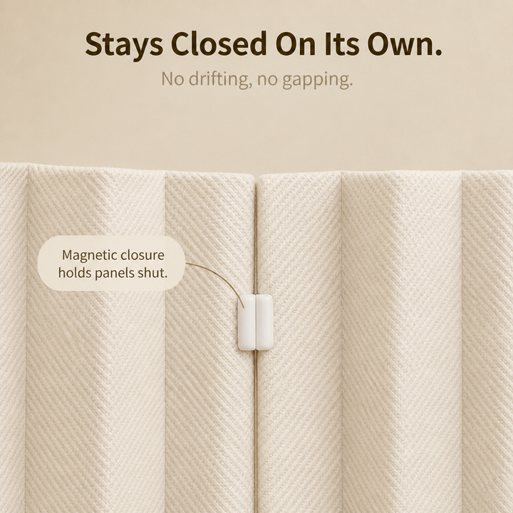 Pleatwell – Accordion Pleated Doorway Curtain