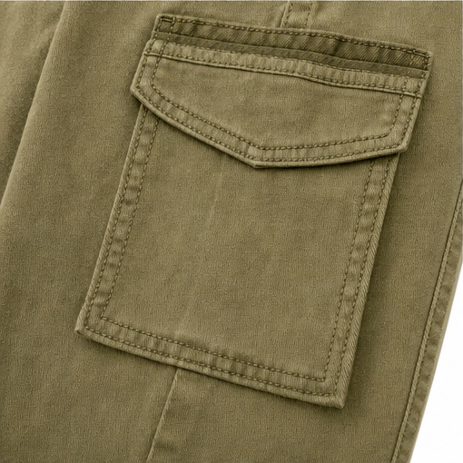 Ambervale – High Waisted Cropped Cargo Pants