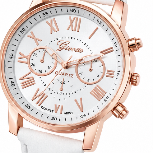Fivella – Heart Dial 5-Piece Watch & Jewelry Set