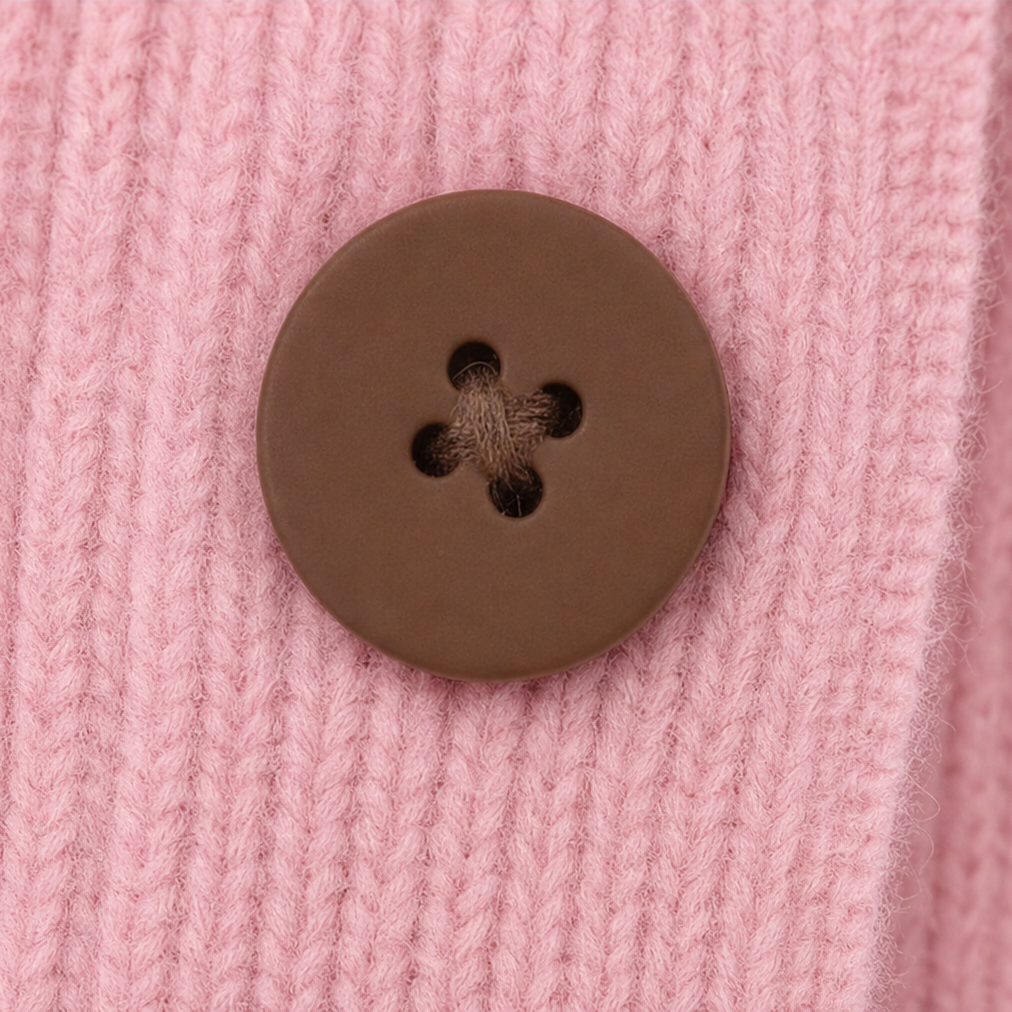 Wearbella – Ruffle Collar Stretch-Knit Cardigan