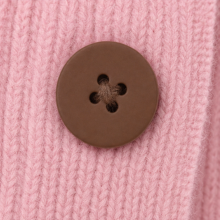 Wearbella – Ruffle Collar Stretch-Knit Cardigan
