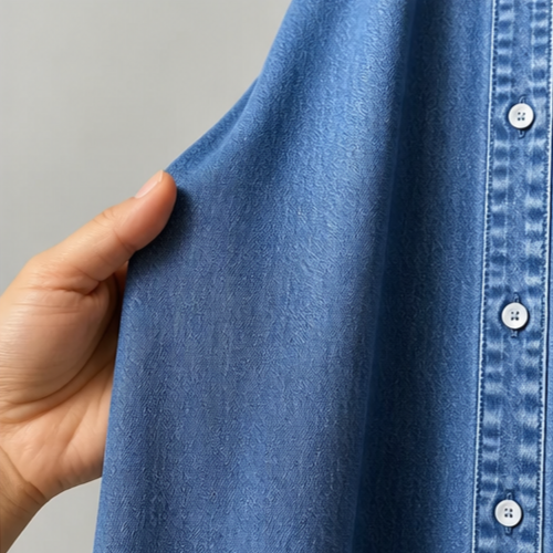 Denvera – Denim-Look Maxi Dress That Moves With You