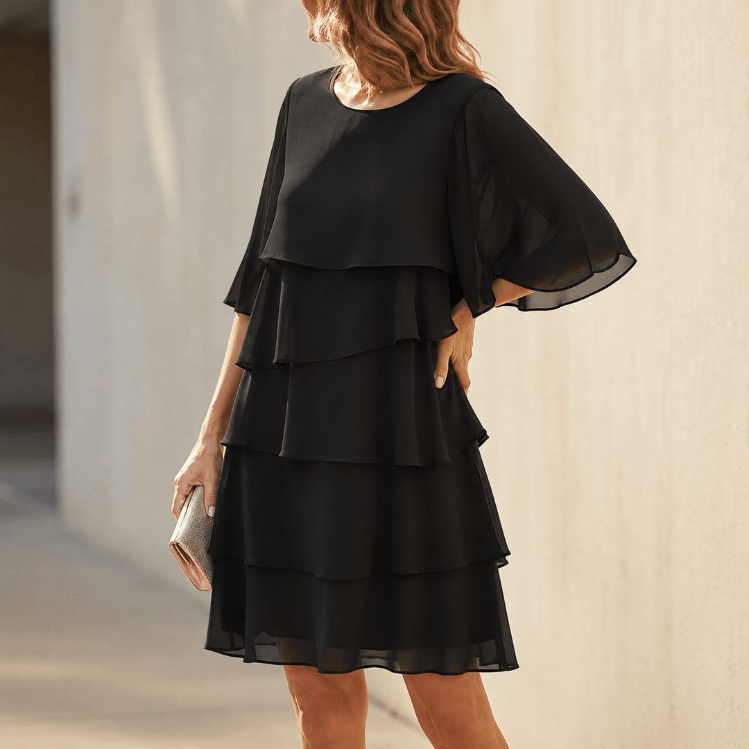 women's layered dress Ruffle Tiered Mini Dress | Trendy Women's Dress