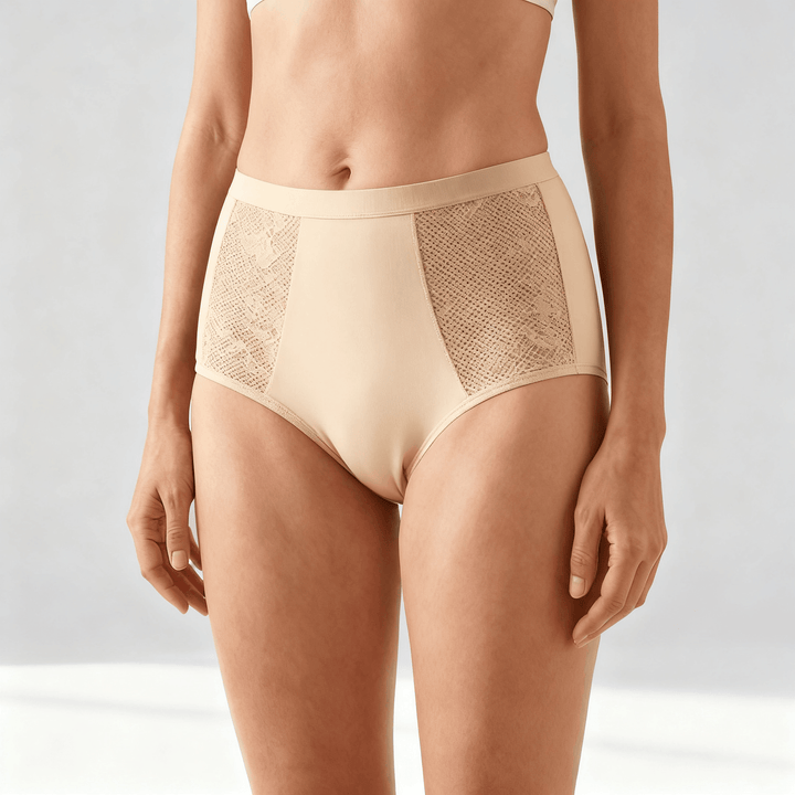 Flowella - Breathable Leak Proof Period Underwear Beige