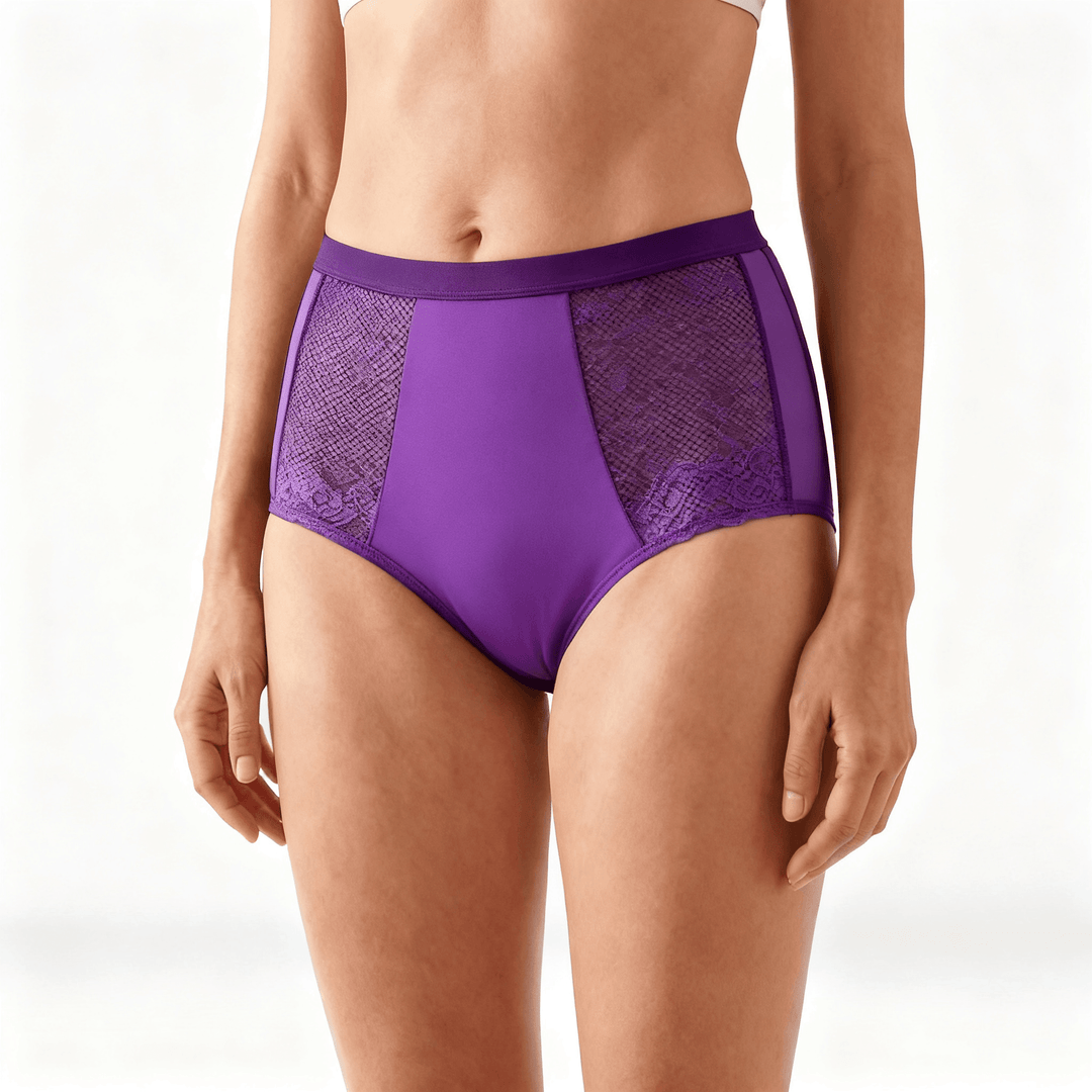 Flowella - Breathable Leak Proof Period Underwear Purple