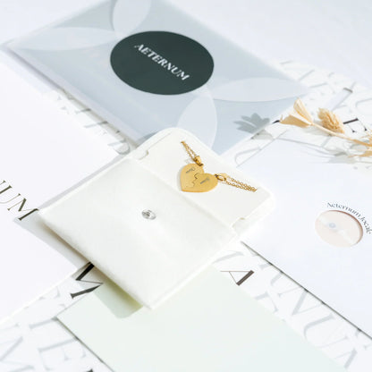 Amorvia™ – Personalized Heart Puzzle Necklace  (50% Off)