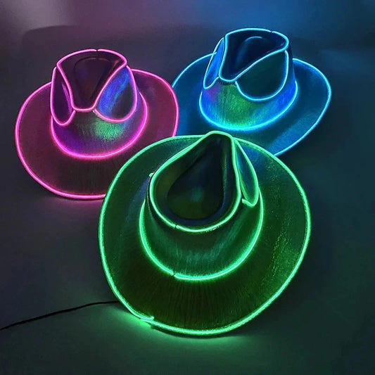 Glowherd™ – Neon Ranch Hat with Halloween Glow (50% Off)
