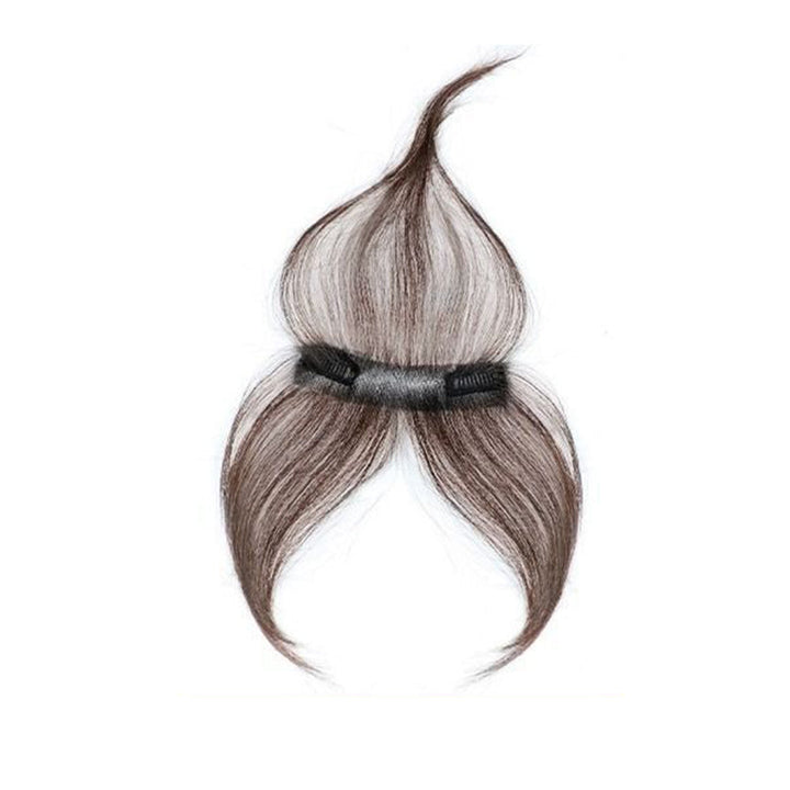 Fringelle™ – Seamless Clip-In Bangs Topper