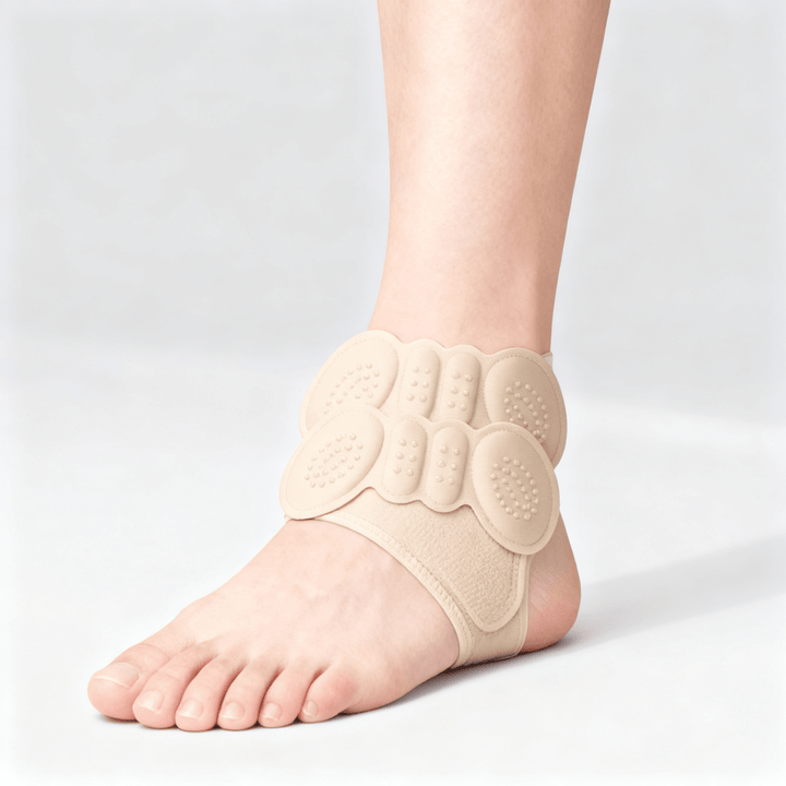 Heeluxe – Cushioned Heel Grips for All Day Comfort Beige
