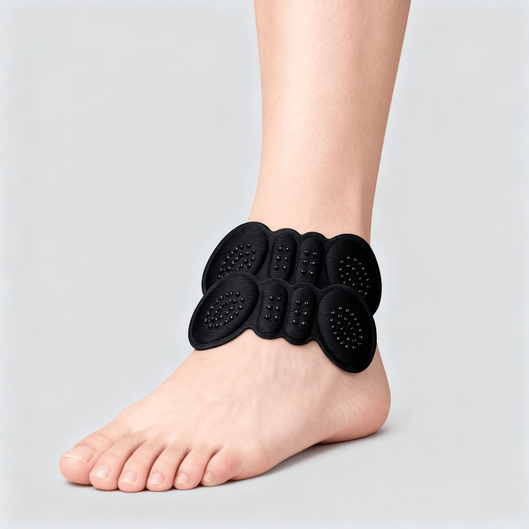 Heeluxe – Cushioned Heel Grips for All Day Comfort Black