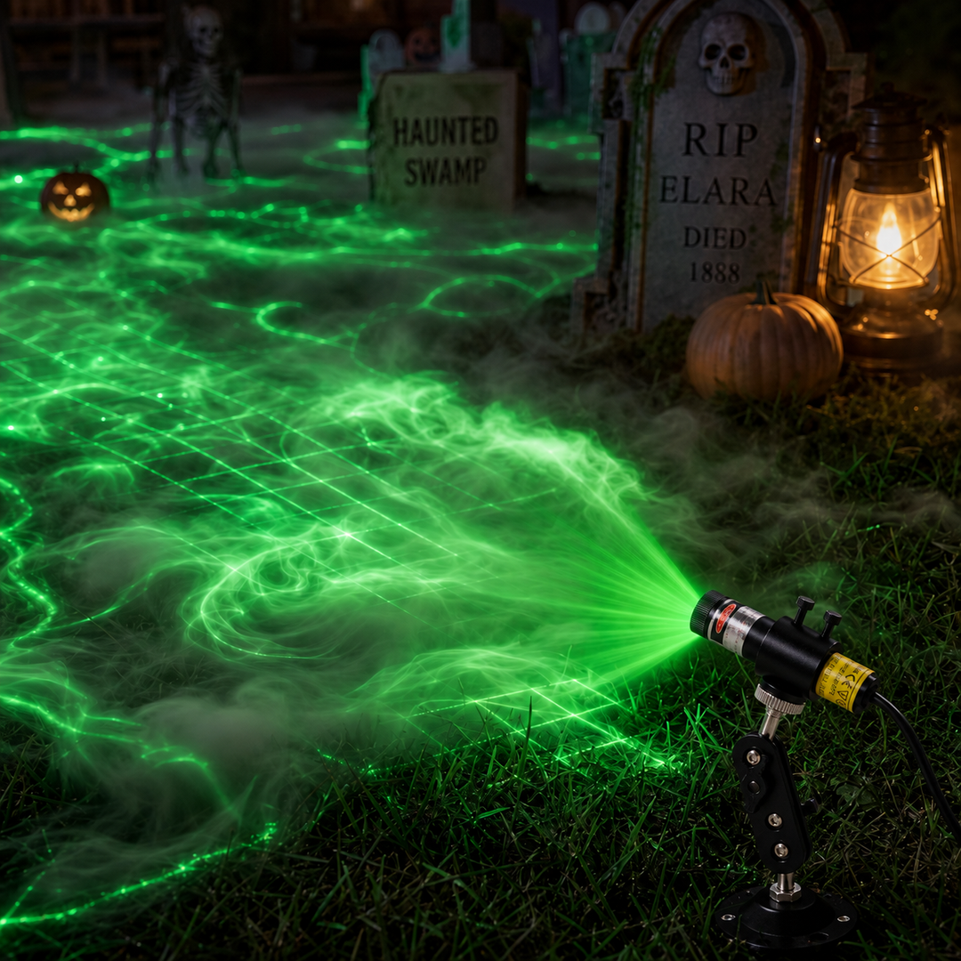 Swampglow – Green Laser Halloween Projector