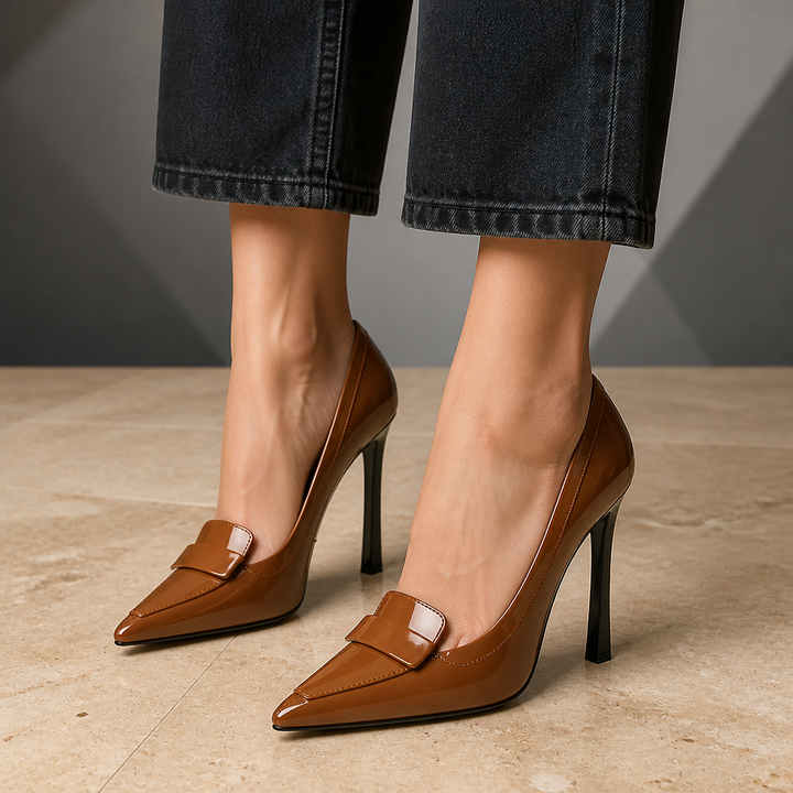 Duvall Poise – Pointed-Toe Cushioned Stiletto Pumps