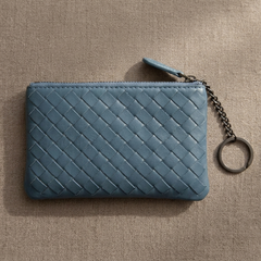 Veloura – Handwoven Lambskin Card Wallet