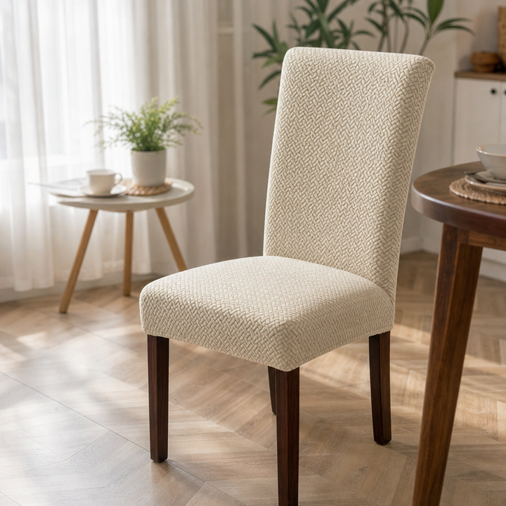 Tabletide – Stretch Checkered Dining Chair Cover