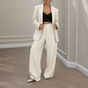 Settlein – Wide-Leg Trouser And Blazer Set