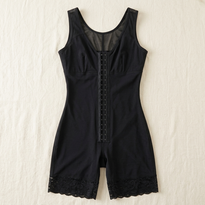 Curvella – Full Body Shaper Bodysuit with Built In Bra
