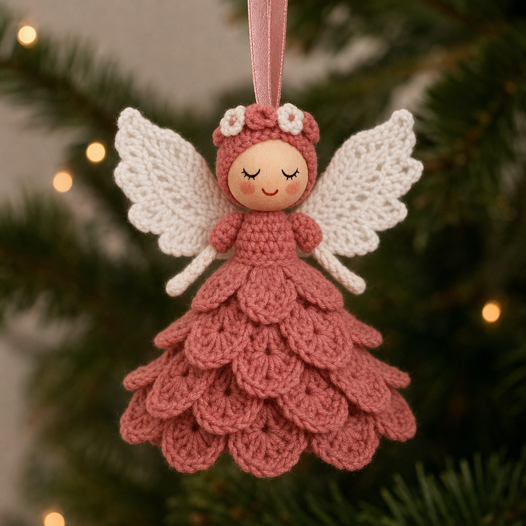 Angelmade – Beginner Crochet Angel Ornament Kit