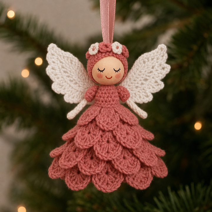 Angelmade – Beginner Crochet Angel Ornament Kit